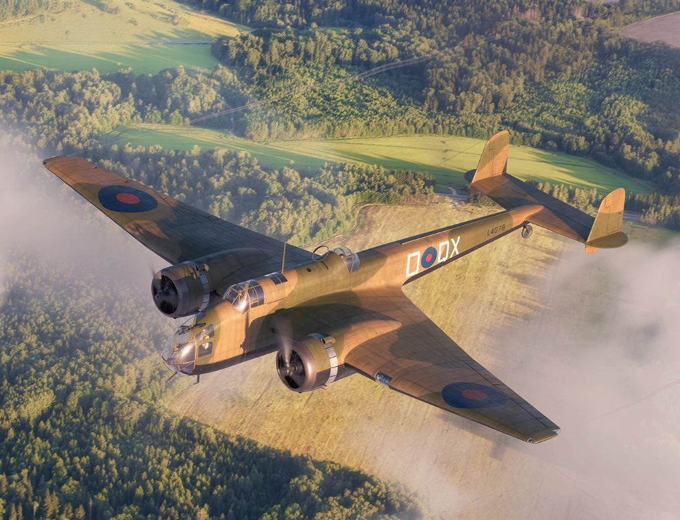 HP.52 Hampden B.Mk.I WWII British Bomber