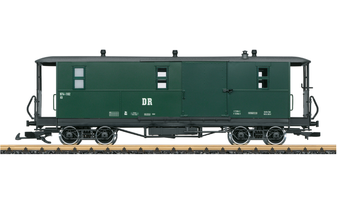 LGB DR Type KD4 Baggage Wagon Ep. IV L30326