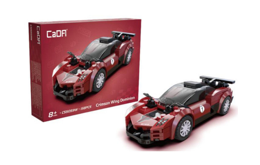 Cada Crimson Wing Racing Car - 158 pcs