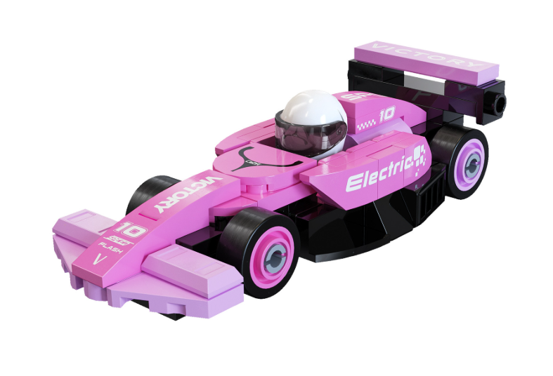 Cada Mini Pink Circuit Racing Car - 70 pcs