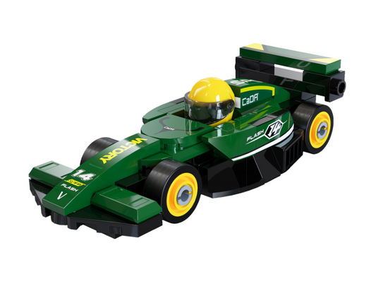 Cada Mini Green Circuit Racing Car - 70 pcs