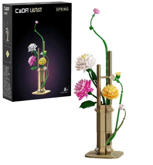 Cada Oriental Floral Art: Spring - 613 pcs
