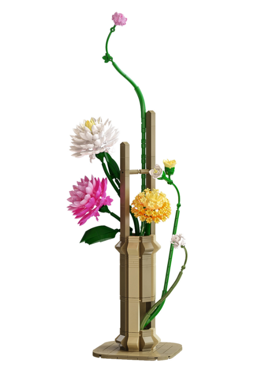 Cada Oriental Floral Art: Spring - 613 pcs