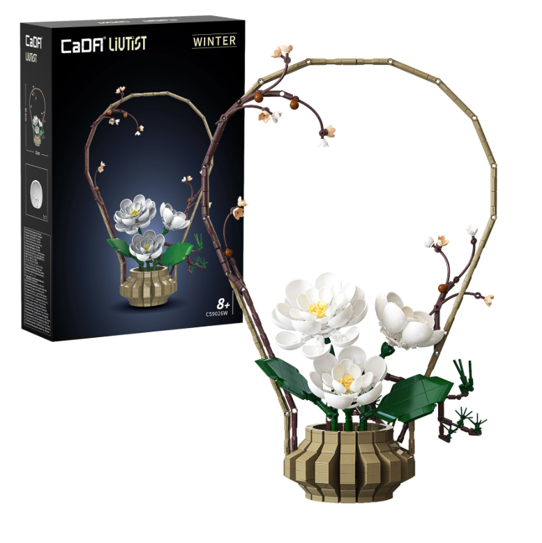 Cada Oriental Floral Art: Winter - 990 pcs