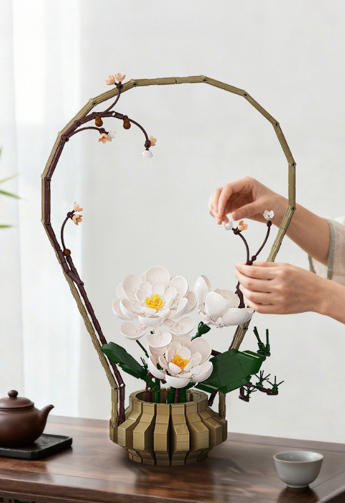 Cada Oriental Floral Art: Winter - 990 pcs