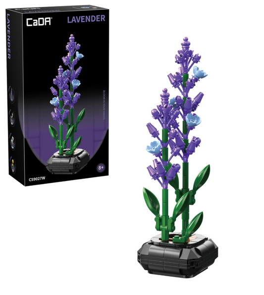 Cada Lavender Building Block Planter - 205 pcs