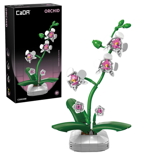 Cada Orchid Building Block Planter - 237 pcs