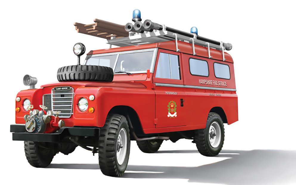 Land Rover Fire Truck 1:24