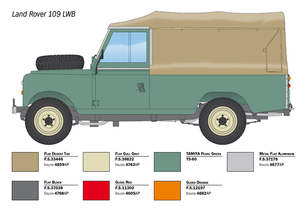 Land Rover 109 LWB 1:24