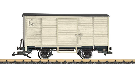 LGB 43262 DEV Boxcar w/Metal Wheels