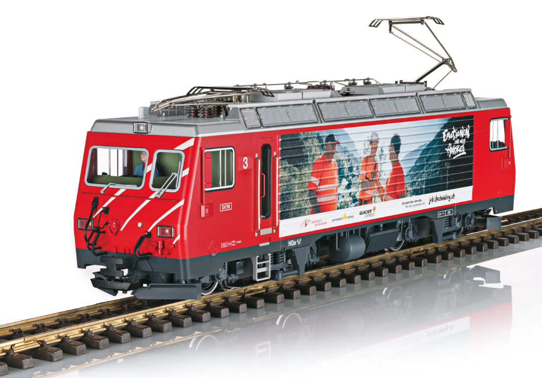 LGB G Scale MGB Electric Loco HGe 4/4 II Ep. VI