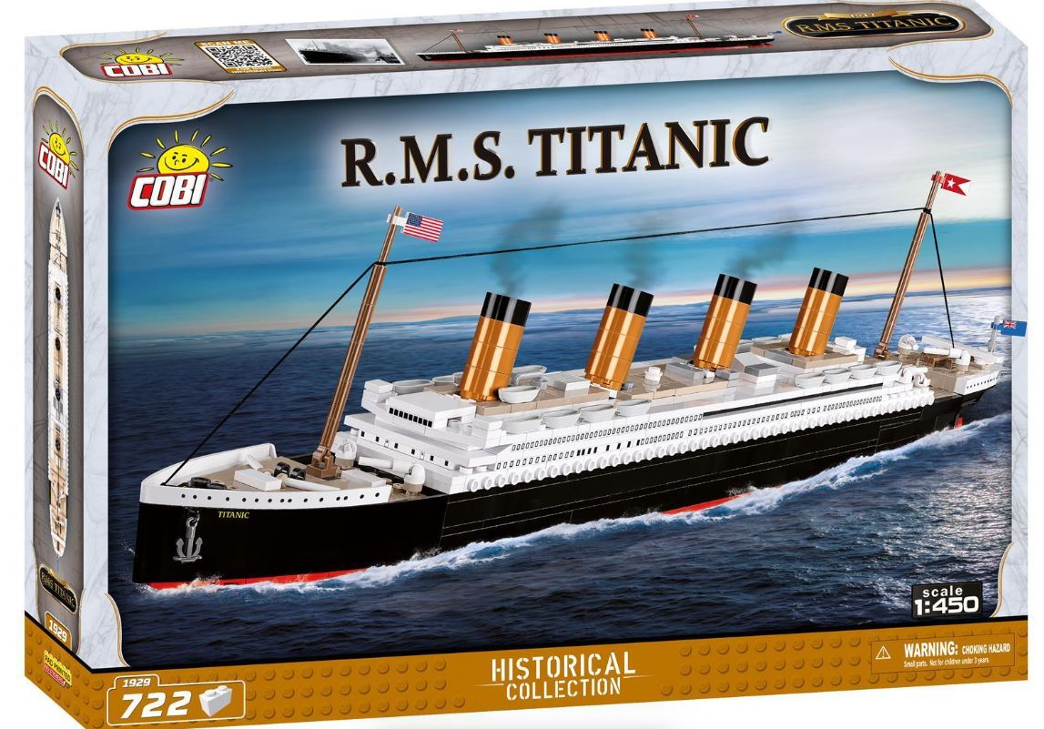 Cobi 1929 1/450 RMS Titanic Brick Model