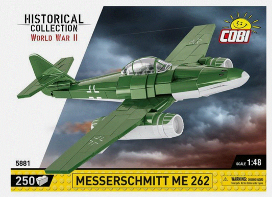 COBI-5881 1/48 WWII Messerschmitt ME 262 Brick Model