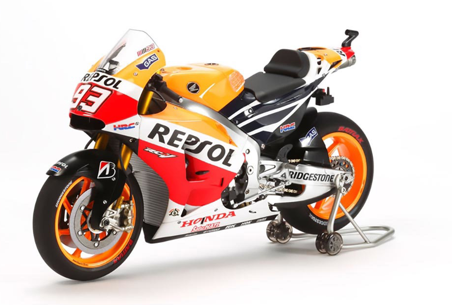 TAMIYA 1/12 Repsol Honda RC213V 2014 Model Kit