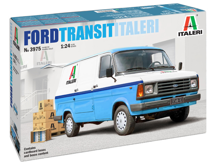 Italeri 1/24 Ford Transit "Italeri" Van 3975