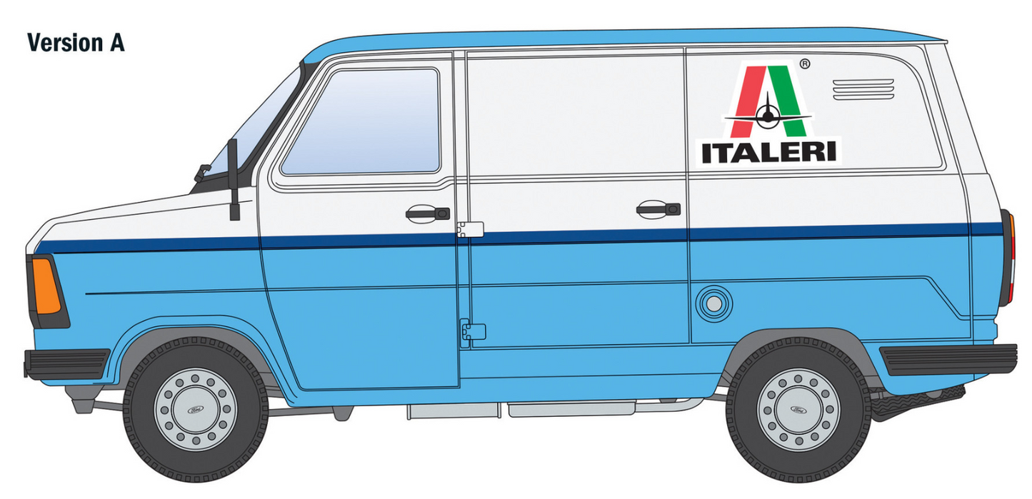 Italeri 1/24 Ford Transit "Italeri" Van 3975