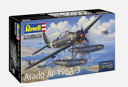Revell 03787 1:32 WW2 German Arado Ar196A-3 Seaplane