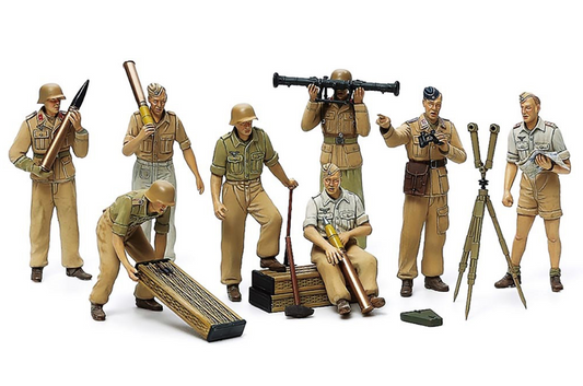 Tamiya - AFRICA LUFTWAFFE GERMAN ARTILLERY CREW SET