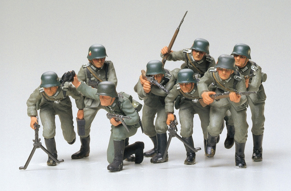 Tamiya - German Assault Troops Kit