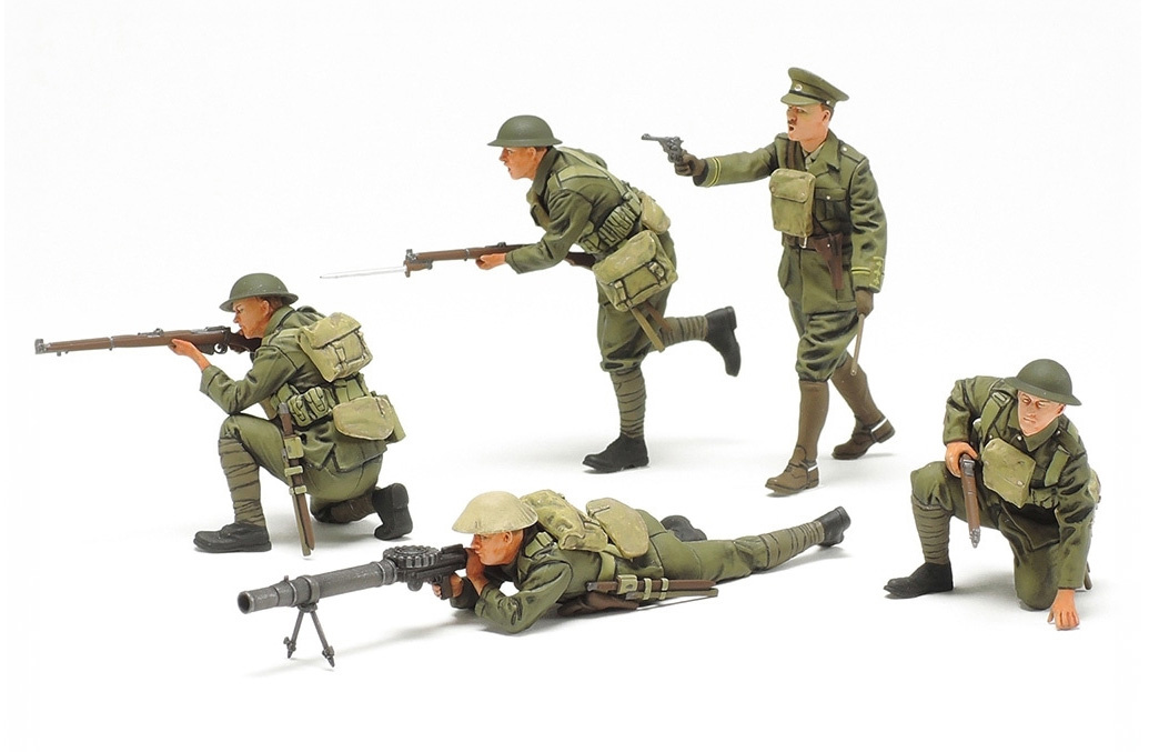 Tamiya - 1/35 WWI British Infantry Set