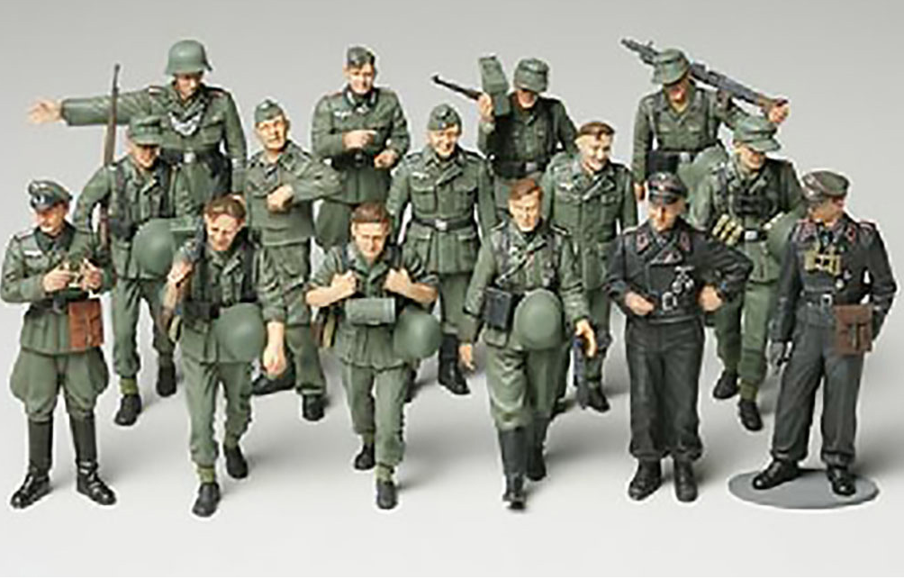 Tamiya - 1/48 WWII GERMAN INFANTRY