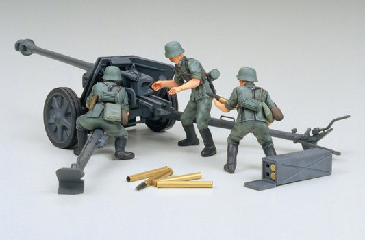 Tamiya - 1/35 7.5cm Anti-Tank Gun with Crew (Pak40/L46)