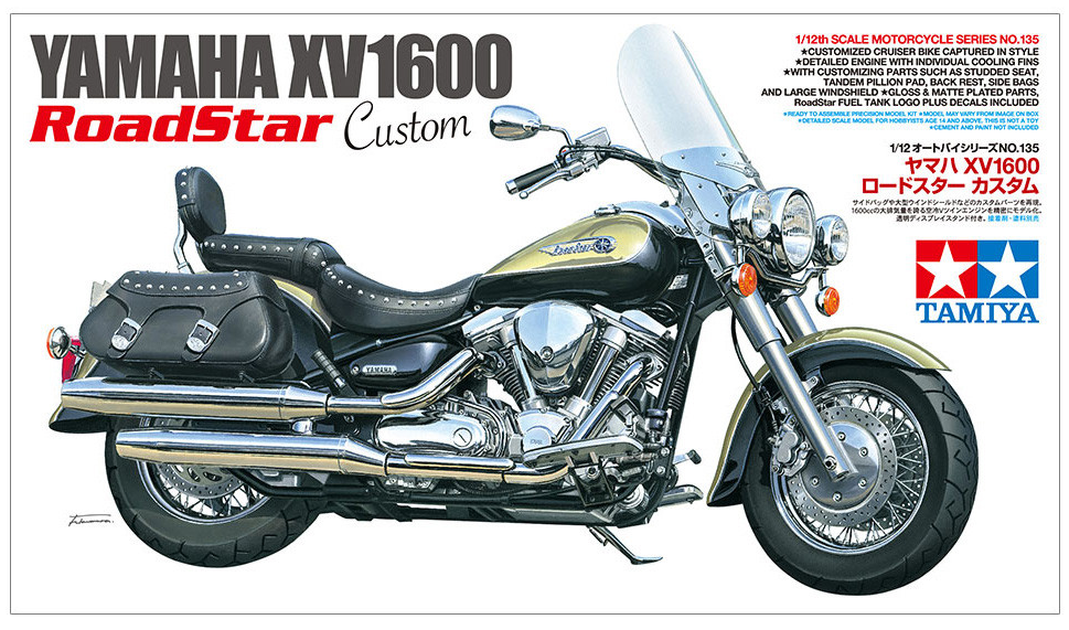 TAMIYA 1/12 Yamaha XV1600 Road Star Custom