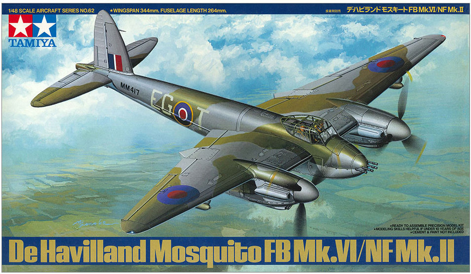 TAMIYA 1/48 de Havilland Mosquito FB Mk.VI/NF Mk.II