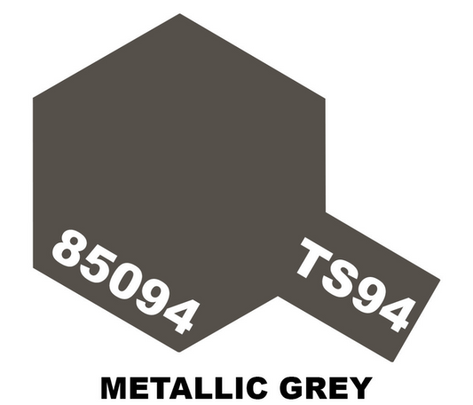 Tamiya Spray Paint 85094 TS-94 Metallic Grey