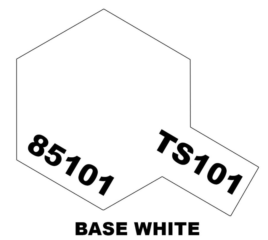 Tamiya Spray Paint 85101 TS-101 Base White