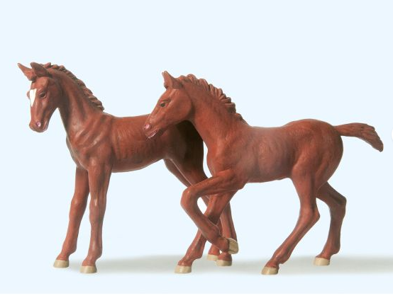 Preiser 47025 Foals (2) Figure Set