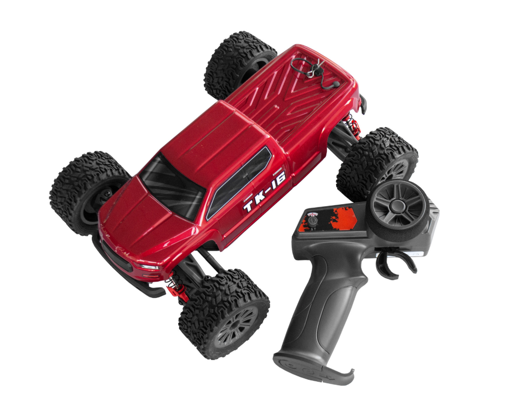 Tamiya RC Vehicles - TK-16 Brushed RC Truck (Red) 1:16