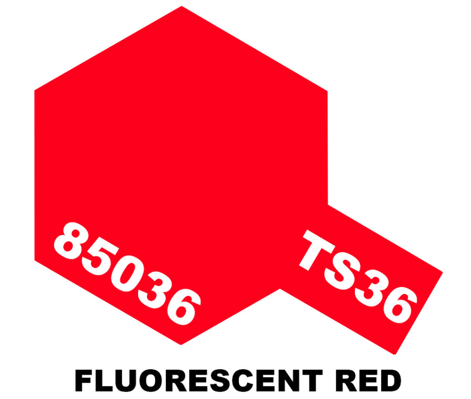 Tamiya TS-36 Fluorescent Red