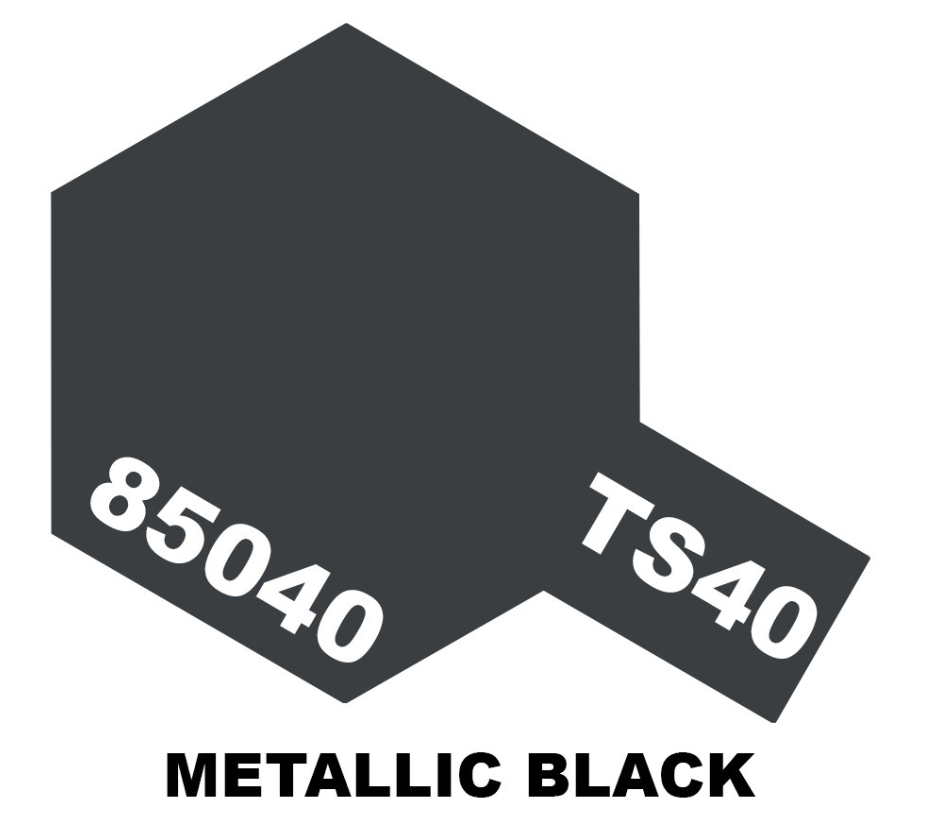 Tamiya TS-40 Metallic Black