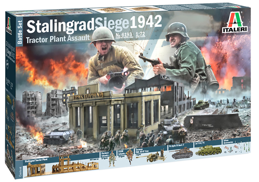 Italeri Stalingrad Battle WWII 1942