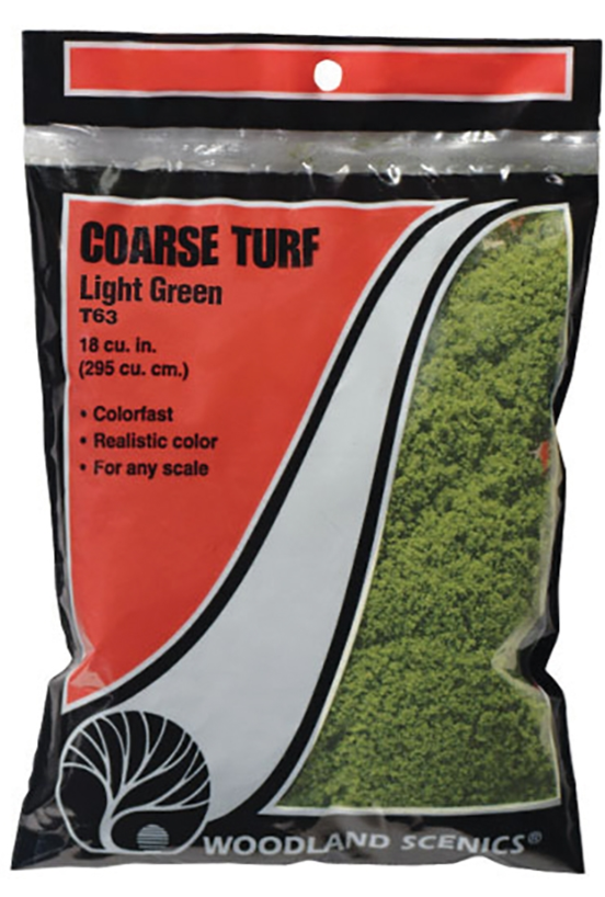 Woodland Scenics - Light Green Coarse Turf (bag)