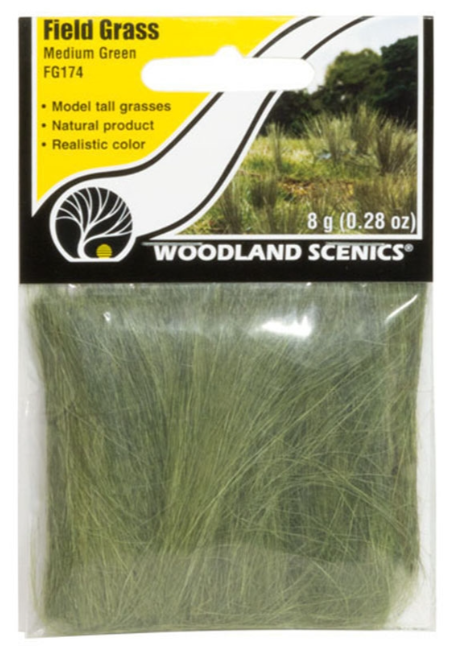 Woodland Scenics - Medium Green Field Grass