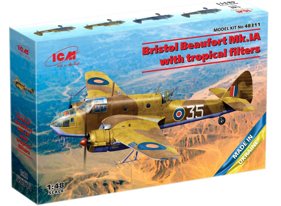 ICM - Bristol Beaufort Mk.IA with Tropical Filters