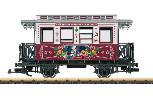 LGB G Scale- 2026 Christmas car 36026