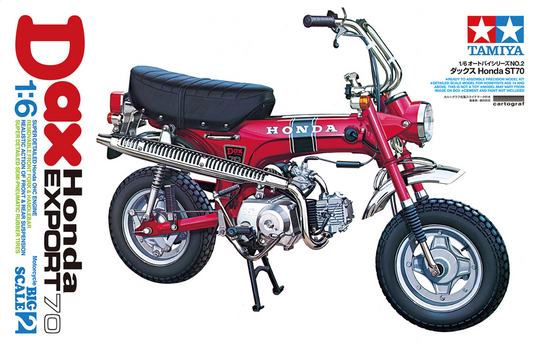 TAMIYA 1/6 Dax Honda EXPORT 70