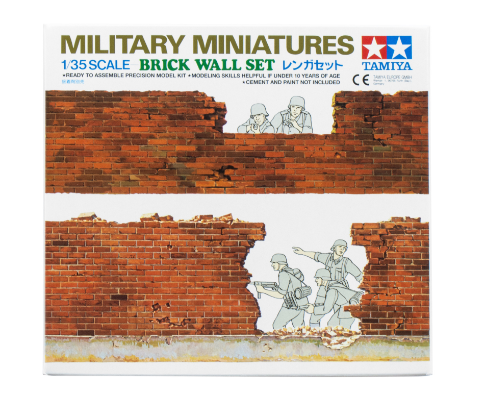Tamiya - Brick Wall Set Item No. 35028