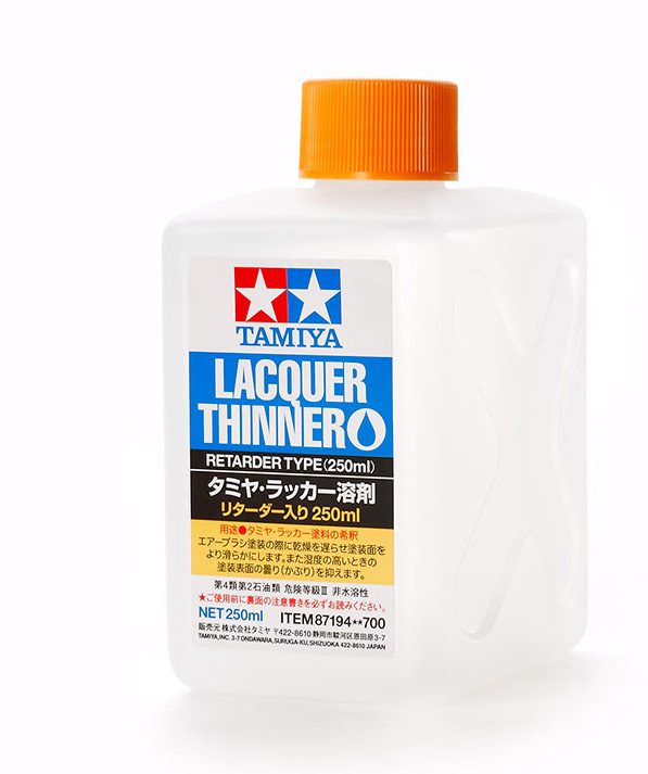 Tamiya  Lacquer Thinner / Retarder 250ml Item No. 87194