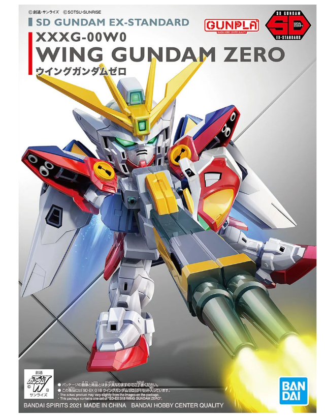Revell Bandai SD Gundam Ex-Standard Wing Gundam Zero