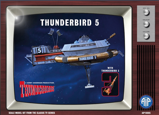 AiP Thunderbird  5 with Thunderbird 3 model kit