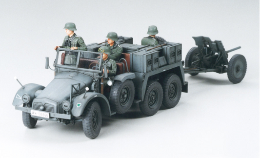 TAMIYA - 1/35 Krupp Towing Truck with 37mm Pak