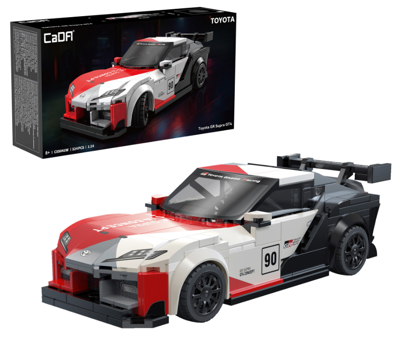 1:24 Toyota GR Supra GT4 Car - 324 pcs C55041W