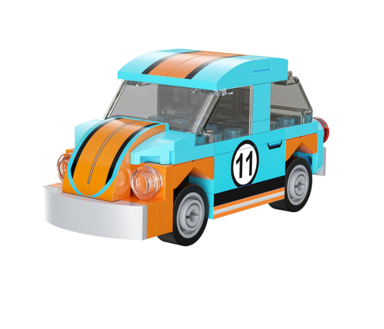 Mini lron Beetle Car - 70 pcs C55111W