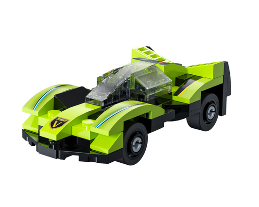 Mini Green Blade Sports Car - 68 pcs C55112W