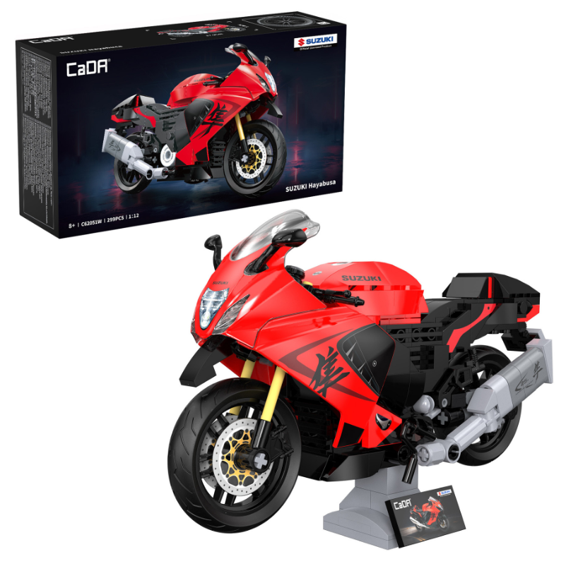 1:12 Suzuki Hayabusa Motorbike - 299 pcs C62051W