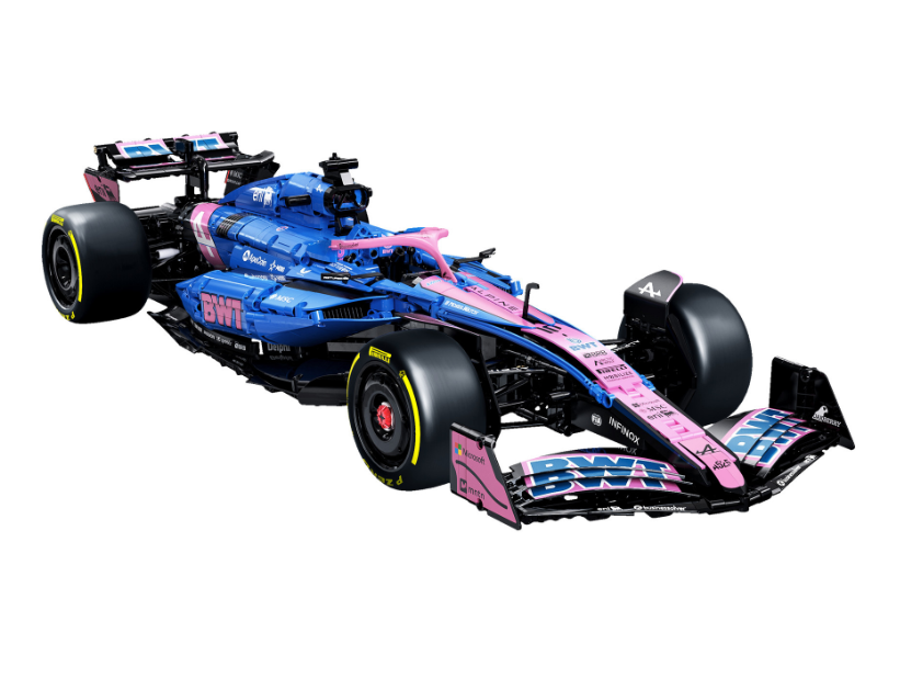1:8 BWT Alpine F1 Team A525 Racing Car - 2173 pcs C64012W